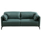 2-3 Seater 29.5"H Faux Leather Pillow Top Arm Sofa for Living Room Green Clearhalo 'furn' 'furn_sofas' 'Furniture' 'furniture_sofas' 'Living Room Furniture' 'Sofa' 'sofas' 5064836