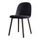 Modern Style Side Chair Plastic Upholstered Dining Side Chair for Indoor Black 1 Piece Clearhalo 'Dining Chairs' 'Dining Tables & Seating' 'dining_chair' 'furn' 'furn_dining_chair' 'Furniture' 'furniture_dining_chair' 'Kitchen & Dining Furniture' 5066729