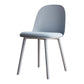Modern Style Side Chair Plastic Upholstered Dining Side Chair for Indoor Light Gray 1 Piece Clearhalo 'Dining Chairs' 'Dining Tables & Seating' 'dining_chair' 'furn' 'furn_dining_chair' 'Furniture' 'furniture_dining_chair' 'Kitchen & Dining Furniture' 5066732
