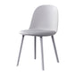 Modern Style Side Chair Plastic Upholstered Dining Side Chair for Indoor Grey Fabric 1 Piece Clearhalo 'Dining Chairs' 'Dining Tables & Seating' 'dining_chair' 'furn' 'furn_dining_chair' 'Furniture' 'furniture_dining_chair' 'Kitchen & Dining Furniture' 5066747
