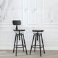 Industrial Bar and Counter Stool Adjustable Height Stool with 4 Black Legs Clearhalo 'Bar Furniture' 'Bar Stools' 'bar_stools' 'furn' 'furn_bar_stools' 'Furniture' 'furniture_bar_stools' 'Kitchen & Dining Furniture' 5066839