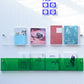 Scandinavian Floating Bookcase Acrylic Closed Back Bookshelf Clearhalo 'Bookcases' 'furn' 'furn_bookcases' 'Furniture' 'furniture_bookcases' 'Office Furniture' 5066935