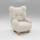 Wool Chair Arms Included Basic Four Legs Chair for Living Room 23"L x 24"W x 29.5"H Off-White Without Slipcover Clearhalo 'Accent Chairs' 'accent_chairs' 'Chairs & Seating' 'furn' 'furn_accent_chairs' 'Furniture' 'furniture_accent_chairs' 'Living Room Furniture' 5072118