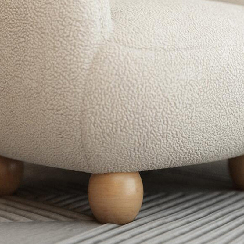 Wool Chair Arms Included Basic Four Legs Chair for Living Room Clearhalo 'Accent Chairs' 'accent_chairs' 'Chairs & Seating' 'furn' 'furn_accent_chairs' 'Furniture' 'furniture_accent_chairs' 'Living Room Furniture' 5072120