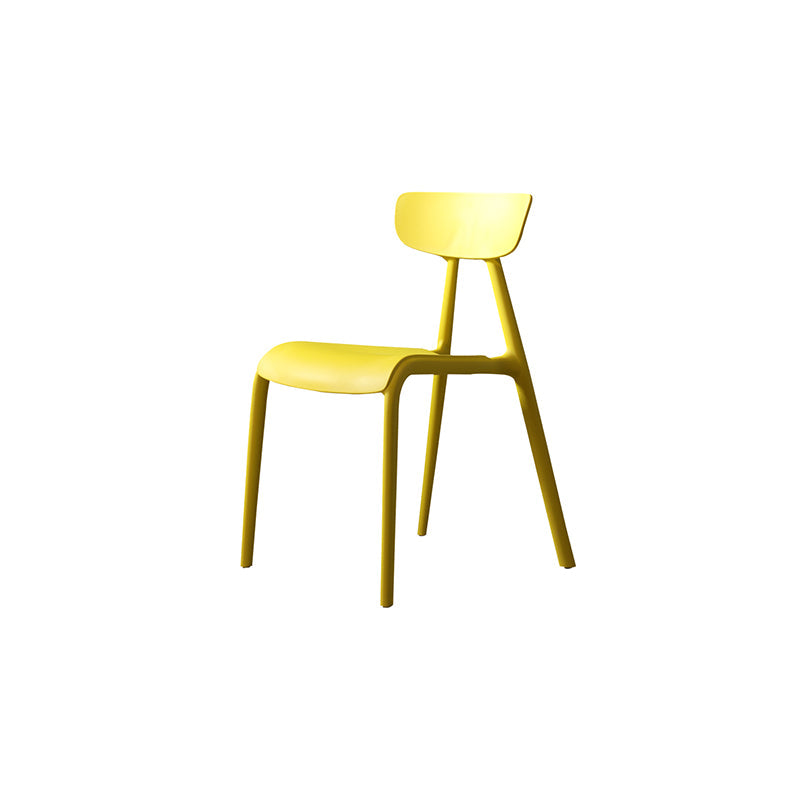 Basic Four Leg Armless Stacking Solid Color Accent Chair Set Clearhalo 'Accent Chairs' 'accent_chairs' 'Chairs & Seating' 'Furniture' 'furniture_accent_chairs' 'Living Room Furniture' 5072129