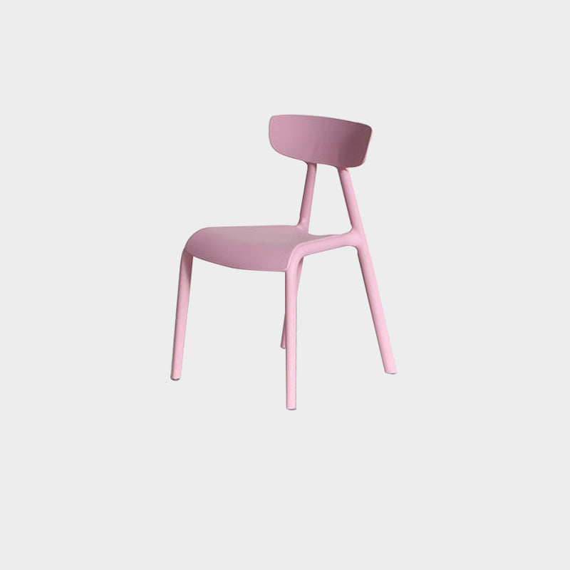 Basic Four Leg Armless Stacking Solid Color Accent Chair Set Clearhalo 'Accent Chairs' 'accent_chairs' 'Chairs & Seating' 'Furniture' 'furniture_accent_chairs' 'Living Room Furniture' 5072135