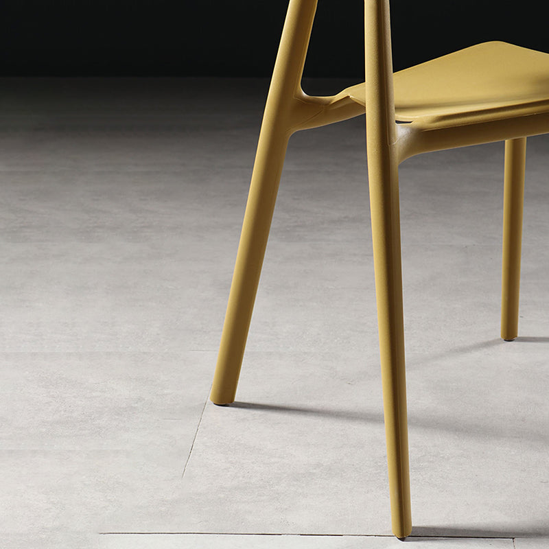 Basic Four Leg Armless Stacking Solid Color Accent Chair Set Clearhalo 'Accent Chairs' 'accent_chairs' 'Chairs & Seating' 'Furniture' 'furniture_accent_chairs' 'Living Room Furniture' 5072143