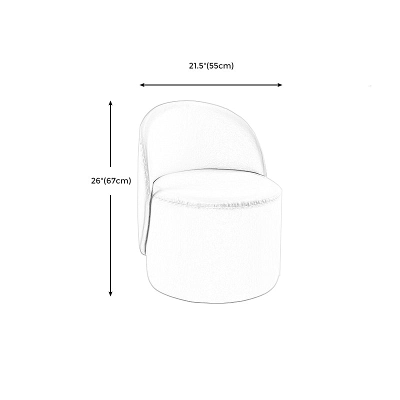 Nordic Retro Corduroy Single Sofa Chair Household Simple Single Chair Small Family Clearhalo 'Accent Chairs' 'accent_chairs' 'Chairs & Seating' 'furn' 'furn_accent_chairs' 'Furniture' 'furniture_accent_chairs' 'Living Room Furniture' 5072174