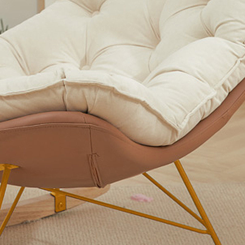 Contemporary Armless Accent Chair Tufted Lounge Chair with High Back Clearhalo 'Accent Chairs' 'accent_chairs' 'Chairs & Seating' 'furn' 'furn_accent_chairs' 'Furniture' 'furniture_accent_chairs' 'Living Room Furniture' 5072179