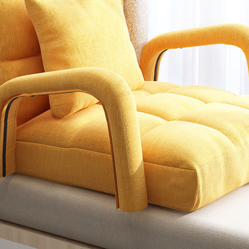 29.52"Wide Armchair Linen Accent Room Chair with Biscuit Back Clearhalo 'Accent Chairs' 'accent_chairs' 'Chairs & Seating' 'furn' 'furn_accent_chairs' 'Furniture' 'furniture_accent_chairs' 'Living Room Furniture' 5072223