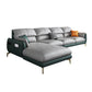 Scandinavian Pillow Top Arm Sectional with Storage for Four People Blackish Green Left Clearhalo 'furn' 'furn_sectionals' 'Furniture' 'furniture_sectionals' 'Living Room Furniture' 'Sectionals' 5072424