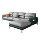 Scandinavian Pillow Top Arm Sectional with Storage for Four People Blackish Green Right Clearhalo 'furn' 'furn_sectionals' 'Furniture' 'furniture_sectionals' 'Living Room Furniture' 'Sectionals' 5072434