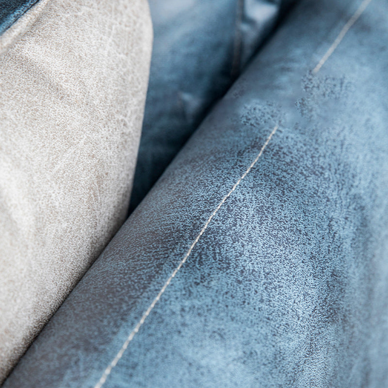 Contemporary Square Arm Sofa Standard Sofa with Pillows for Living Room, Apartment Clearhalo 'Furniture' 'furniture_sofas' 'Living Room Furniture' 'Sofa' 'sofas' 5072471