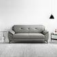 Glam Gray Tufted Split-Back Stationary Stain Resistant Standard Sofa Clearhalo 'furn' 'furn_sofas' 'Furniture' 'furniture_sofas' 'Living Room Furniture' 'Sofa' 'sofas' 5072512