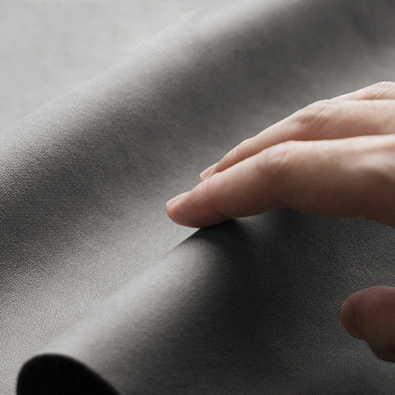 Faux Leather Sofa 29.52" D x 29.52" H Square Arm Sofa for Living Room Clearhalo 'furn' 'furn_sofas' 'Furniture' 'furniture_sofas' 'Living Room Furniture' 'Sofa' 'sofas' 5072644