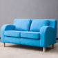 Linen Contemporary Sloped Arm Sofa Standard Sofa for Living Room, Apartment Lake Blue Clearhalo 'furn' 'furn_sofas' 'Furniture' 'furniture_sofas' 'Living Room Furniture' 'Sofa' 'sofas' 5072658