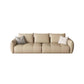 Faux Leather Sofa Sofa 37.40" D x 32.28" H Square Arm Sofa for Living Room 87"L x 37"W x 32"H Clearhalo 'furn' 'furn_sofas' 'Furniture' 'furniture_sofas' 'Living Room Furniture' 'Sofa' 'sofas' 5072680