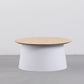Modern Style Cocktail Table Multi-color Selection Artificial Wood /acrylic Coffee Table 27.5"L x 27.5"W x 13"H White Wood Clearhalo 'Coffee & Accent Tables' 'End & Side Tables' 'end_side_table' 'end_side_tables' 'furn' 'furn_end_side_tables' 'Furniture' 'furniture_end_side_table' 'Living Room Furniture' 5072786