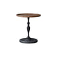 Pedestal Side Table Wood Round Side End Table- Distressed Surface Treatment Clearhalo 'Coffee & Accent Tables' 'End & Side Tables' 'end_side_table' 'Furniture' 'furniture_end_side_table' 'Living Room Furniture' 5072878