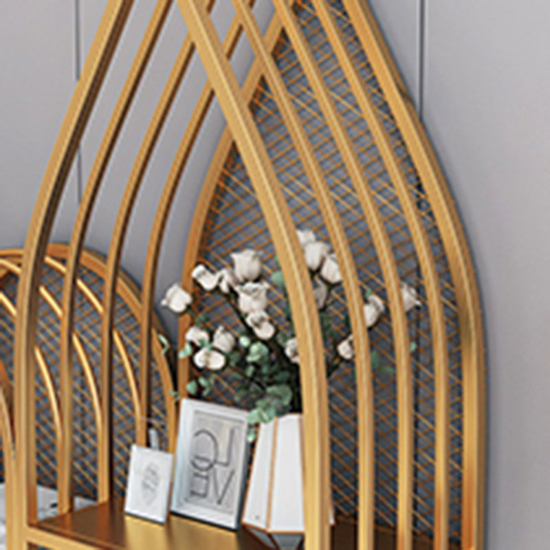 Modern Style Bookcase Standard Metal Closed Back Bookshelf for Home Clearhalo 'Bookcases' 'furn' 'furn_bookcases' 'Furniture' 'furniture_bookcases' 'Office Furniture' 5073872