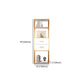 78.74"H Bookshelf Contemporary Style Bookcase with 2 Drawers for Home Office Clearhalo 'Bookcases' 'furn' 'furn_bookcases' 'Furniture' 'furniture_bookcases' 'Office Furniture' 5073887