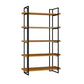Metal Etagere Bookcase Contemporary Open Back Book Shelf for Home Office 47.2"L x 11.8"W x 72.8"H Clearhalo 'Bookcases' 'furn' 'furn_bookcases' 'Furniture' 'furniture_bookcases' 'Office Furniture' 5073898