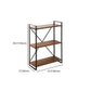 Metal Etagere Bookcase Contemporary Open Back Book Shelf for Home Office Clearhalo 'Bookcases' 'furn' 'furn_bookcases' 'Furniture' 'furniture_bookcases' 'Office Furniture' 5073903