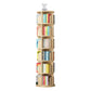 Contemporary Style Bookshelf Natural Solid Wood Bookcase for Home Office 19.3"L x 19.3"W x 75.4"H Clearhalo 'Bookcases' 'furn' 'furn_bookcases' 'Furniture' 'furniture_bookcases' 'Office Furniture' 5073936