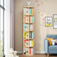 Contemporary Style Bookshelf Natural Solid Wood Bookcase for Home Office Clearhalo 'Bookcases' 'furn' 'furn_bookcases' 'Furniture' 'furniture_bookcases' 'Office Furniture' 5073950