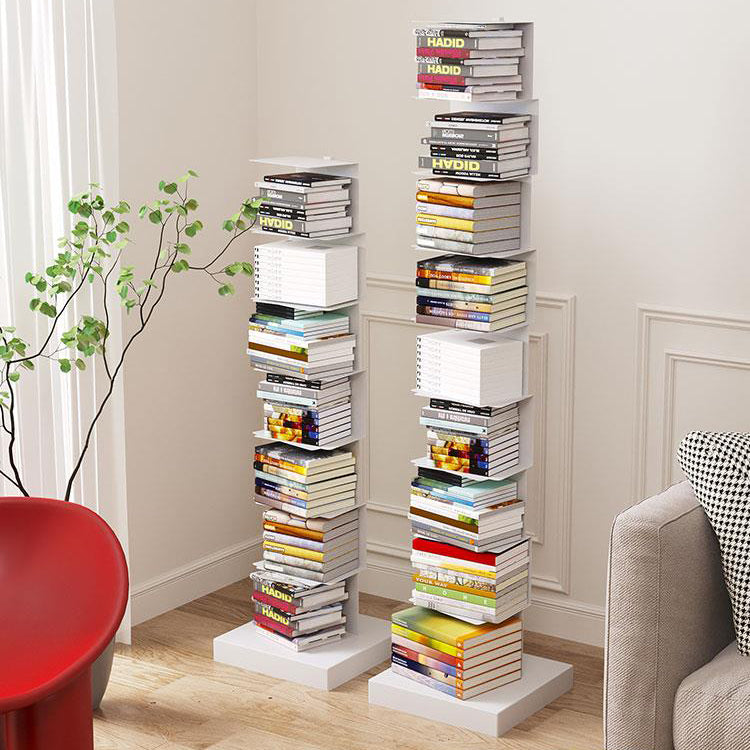 Closed Back Bookshelf Contemporary Style Invisible Bookcase for Study Room Clearhalo 'Bookcases' 'furn' 'furn_bookcases' 'Furniture' 'furniture_bookcases' 'Office Furniture' 5073978