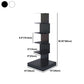 Closed Back Bookshelf Contemporary Style Invisible Bookcase for Study Room Clearhalo 'Bookcases' 'furn' 'furn_bookcases' 'Furniture' 'furniture_bookcases' 'Office Furniture' 5073982