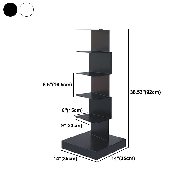 Closed Back Bookshelf Contemporary Style Invisible Bookcase for Study Room Clearhalo 'Bookcases' 'furn' 'furn_bookcases' 'Furniture' 'furniture_bookcases' 'Office Furniture' 5073982