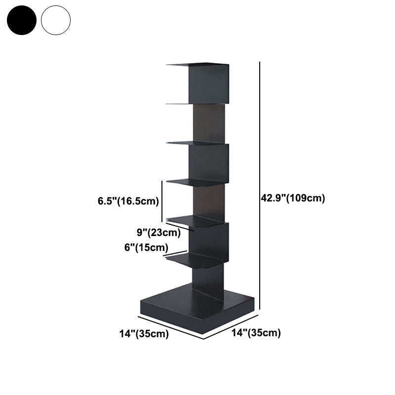 Closed Back Bookshelf Contemporary Style Invisible Bookcase for Study Room Clearhalo 'Bookcases' 'furn' 'furn_bookcases' 'Furniture' 'furniture_bookcases' 'Office Furniture' 5073983