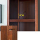 Contemporary Style Bookshelf Solid Wood Closed Back Bookcase for Office and Home Clearhalo 'Bookcases' 'furn' 'furn_bookcases' 'Furniture' 'furniture_bookcases' 'Office Furniture' 5073997
