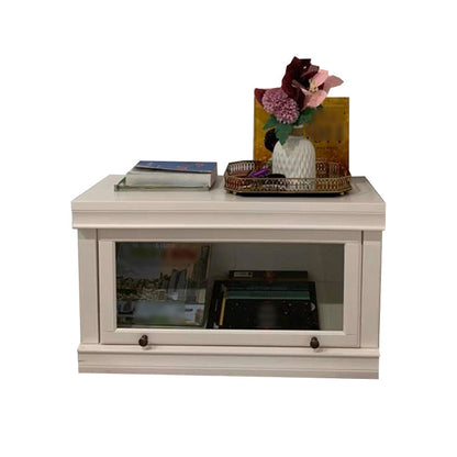 Contemporary Style Bookshelf with Door White Bookcase for Office and Study Room Clearhalo 'Bookcases' 'furn' 'furn_bookcases' 'Furniture' 'furniture_bookcases' 'Office Furniture' 5074015