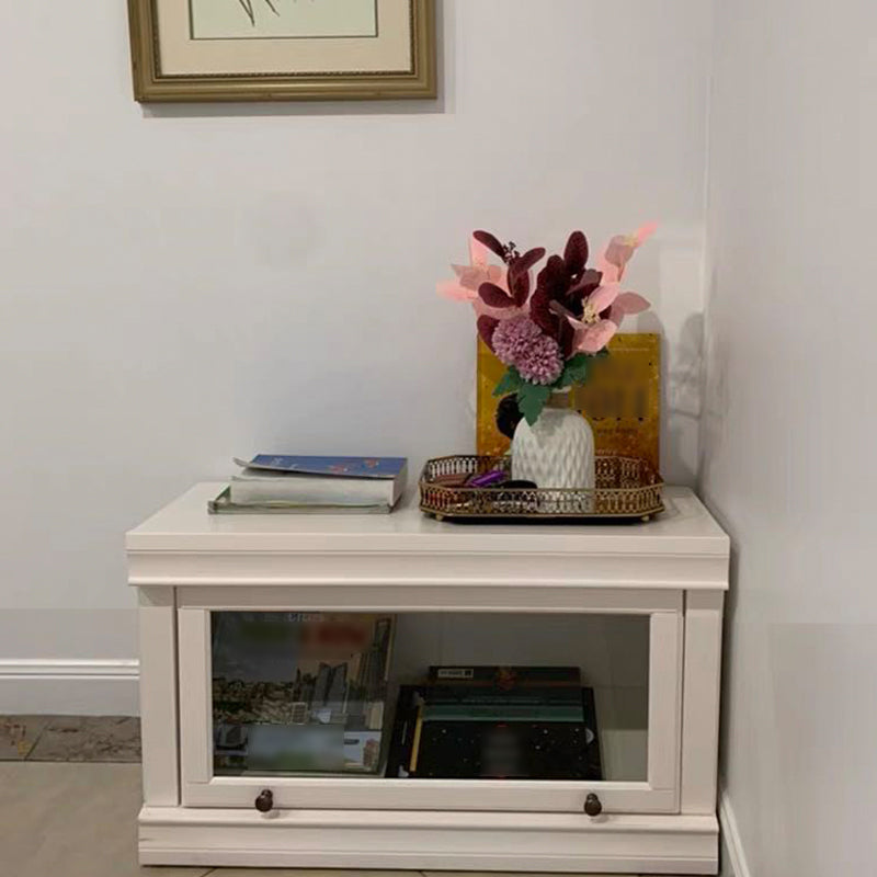 Contemporary Style Bookshelf with Door White Bookcase for Office and Study Room Clearhalo 'Bookcases' 'furn' 'furn_bookcases' 'Furniture' 'furniture_bookcases' 'Office Furniture' 5074017