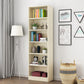 Manufactured Wood Standard Bookshelf Contemporary Closed Back Vertical Bookshelf Clearhalo 'Bookcases' 'Furniture' 'furniture_bookcases' 'Office Furniture' 5074037