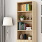 Manufactured Wood Standard Bookshelf Contemporary Closed Back Vertical Bookshelf Clearhalo 'Bookcases' 'Furniture' 'furniture_bookcases' 'Office Furniture' 5074043