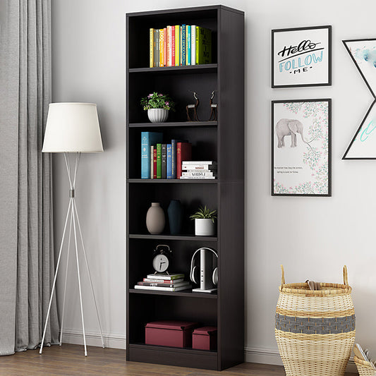 Manufactured Wood Standard Bookshelf Contemporary Closed Back Vertical Bookshelf Clearhalo 'Bookcases' 'Furniture' 'furniture_bookcases' 'Office Furniture' 5074051