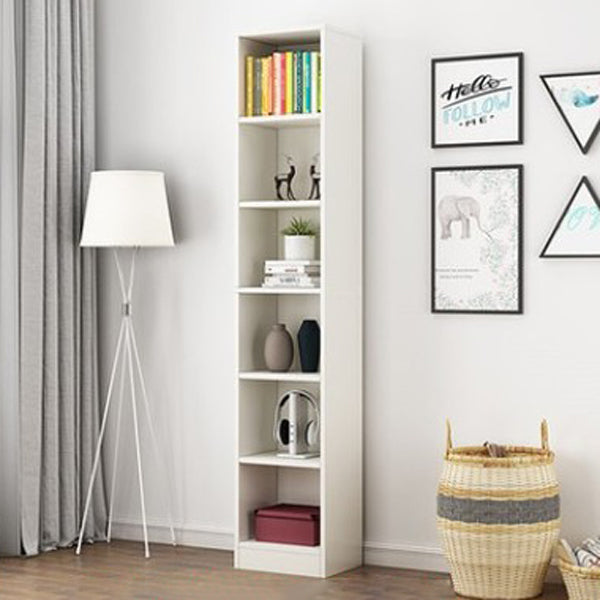 Manufactured Wood Standard Bookshelf Contemporary Closed Back Vertical Bookshelf Clearhalo 'Bookcases' 'Furniture' 'furniture_bookcases' 'Office Furniture' 5074059