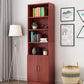 Manufactured Wood Standard Bookshelf Contemporary Closed Back Vertical Bookshelf Clearhalo 'Bookcases' 'Furniture' 'furniture_bookcases' 'Office Furniture' 5074061