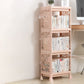 Contemporary Style Bookshelf Plastic Open Back Bookcase for Home Office Clearhalo 'Bookcases' 'furn' 'furn_bookcases' 'Furniture' 'furniture_bookcases' 'Office Furniture' 5074106