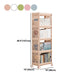 Contemporary Style Bookshelf Plastic Open Back Bookcase for Home Office Clearhalo 'Bookcases' 'furn' 'furn_bookcases' 'Furniture' 'furniture_bookcases' 'Office Furniture' 5074121