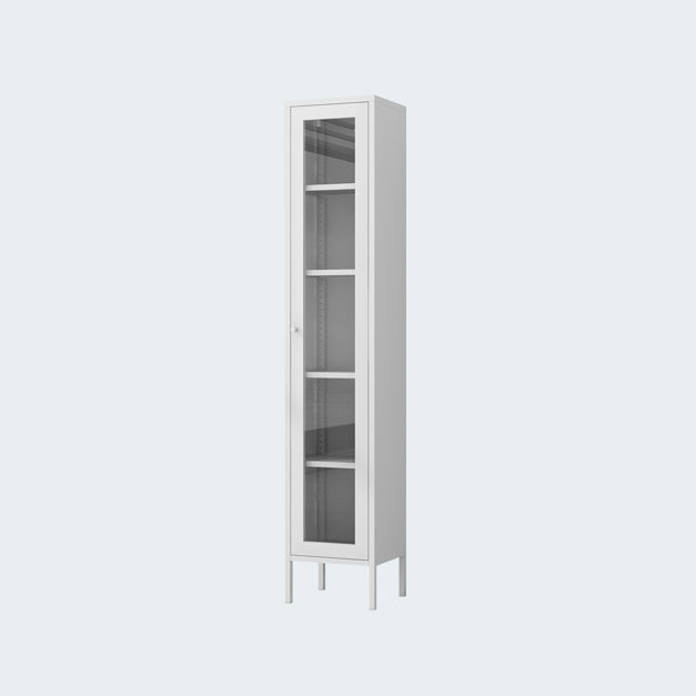 Scandinavian Style Bookcase with Door Shelf Bookcase for Home and Office Clearhalo 'Bookcases' 'furn' 'furn_bookcases' 'Furniture' 'furniture_bookcases' 'Office Furniture' 5074196