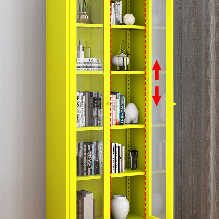 Scandinavian Style Bookcase with Door Shelf Bookcase for Home and Office Clearhalo 'Bookcases' 'furn' 'furn_bookcases' 'Furniture' 'furniture_bookcases' 'Office Furniture' 5074198