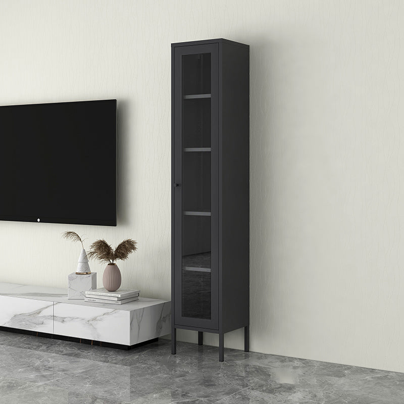 Scandinavian Style Bookcase with Door Shelf Bookcase for Home and Office Clearhalo 'Bookcases' 'furn' 'furn_bookcases' 'Furniture' 'furniture_bookcases' 'Office Furniture' 5074203