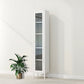 Scandinavian Style Bookcase with Door Shelf Bookcase for Home and Office Clearhalo 'Bookcases' 'furn' 'furn_bookcases' 'Furniture' 'furniture_bookcases' 'Office Furniture' 5074206