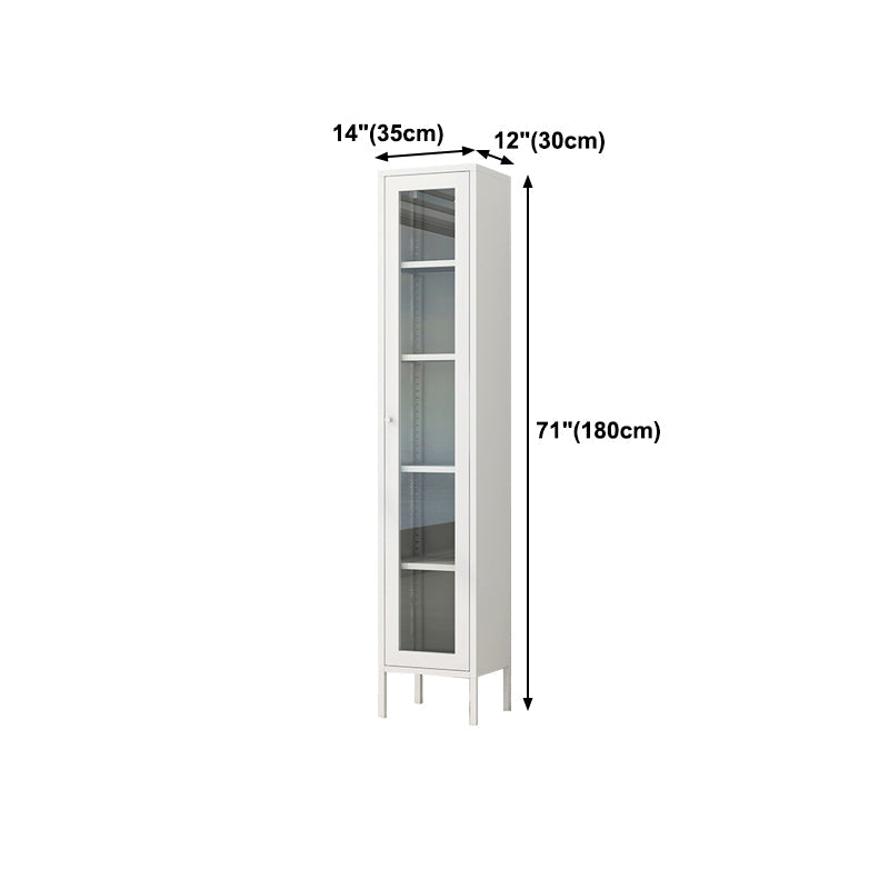 Scandinavian Style Bookcase with Door Shelf Bookcase for Home and Office Clearhalo 'Bookcases' 'furn' 'furn_bookcases' 'Furniture' 'furniture_bookcases' 'Office Furniture' 5074207
