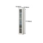 Scandinavian Style Bookcase with Door Shelf Bookcase for Home and Office Clearhalo 'Bookcases' 'furn' 'furn_bookcases' 'Furniture' 'furniture_bookcases' 'Office Furniture' 5074208