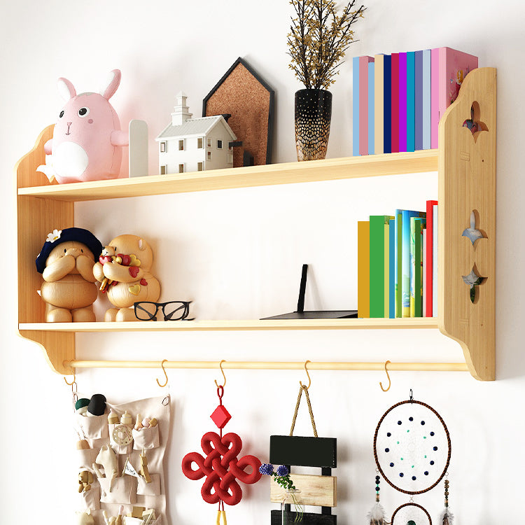 Modern Style Wood Bookshelf Wall Mounted Bookcase for Study Room Clearhalo 'Bookcases' 'furn' 'furn_bookcases' 'Furniture' 'furniture_bookcases' 'Office Furniture' 5074213